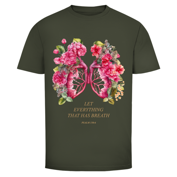 Herren T-Shirt let everything that has breath psalm 150:6