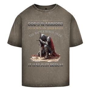 Oversize Washed T-Shirt gods warriors