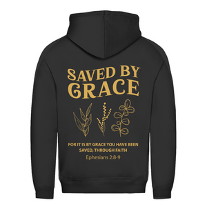 Damen Hoodie saved by grace ehpesians 2:8-9