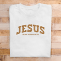 T-shirt Homme Chrétien Avec Inscription 'Jésus' Et Citation Biblique 'The Way, The Truth, The Life' - Déclaration De Foi Moderne - 5