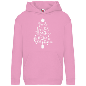 Kinder Hoodie jesus is the reason tannenbaum