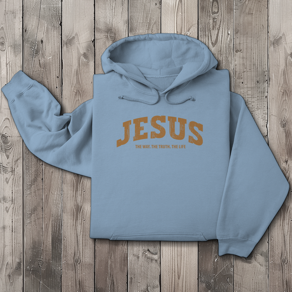 Herren Hoodie jesus the way the truth the life