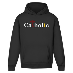 Oversize Hoodie Ohne Kordel catholic