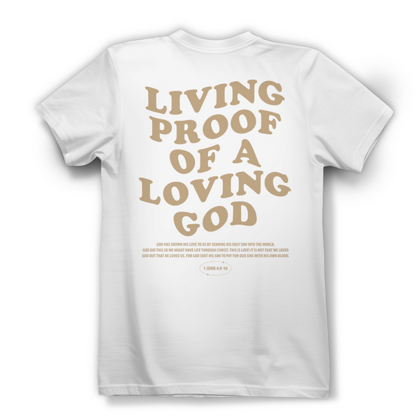 Damen Bio T-Shirt a loving god 1 john 4:9-10