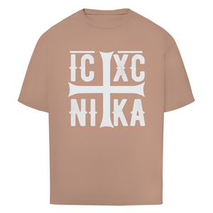 Oversize T-Shirt ICXC NIKA orthodox griechisch