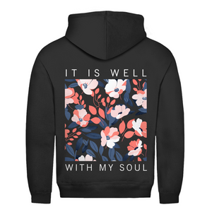 Herren Hoodie it is well with my soul