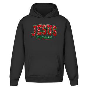 Oversize Hoodie Ohne Kordel jesus is the reason for the season