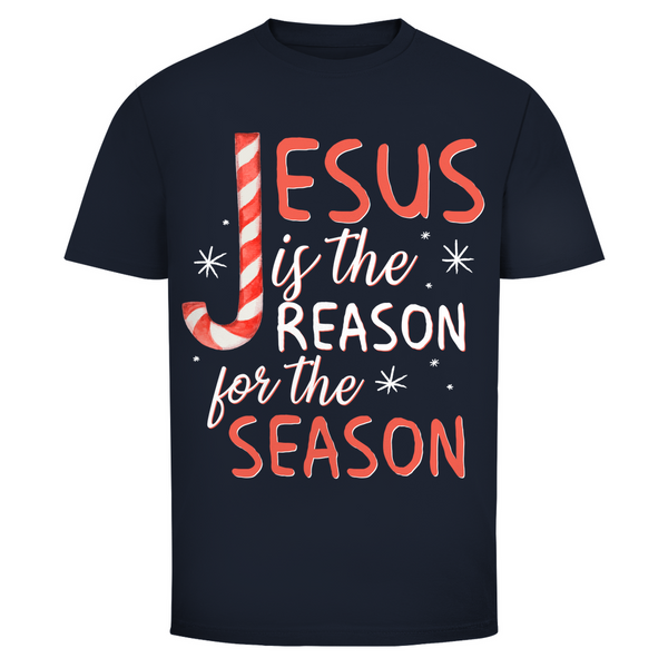 Herren T-Shirt jesus is the reason for the season