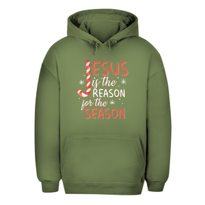 Unisex Oversize Hoodie jesus is the reason for the season