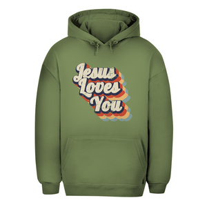 Unisex Oversize Hoodie jesus loves you