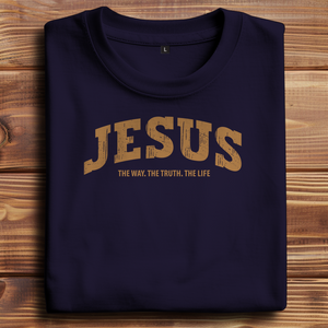 Oversize T-Shirt jesus the way the truth the life