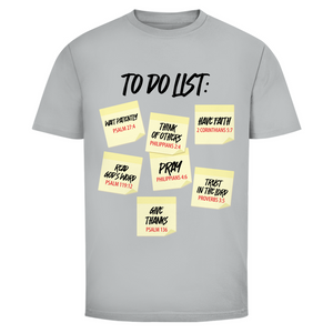 Herren T-Shirt to do list