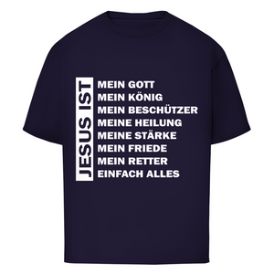 Oversize T-Shirt jesus ist mein gott