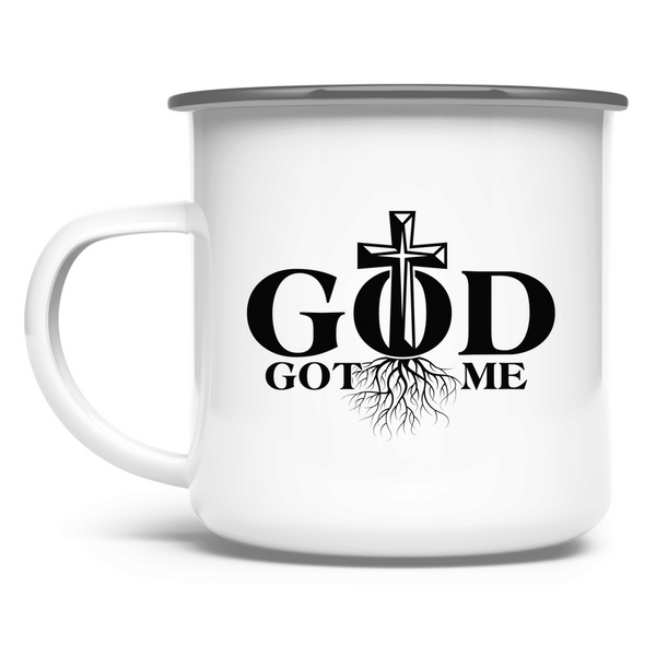 Emaille Tasse god got me