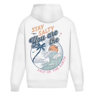 Oversize Hoodie Ohne Kordel stay salty