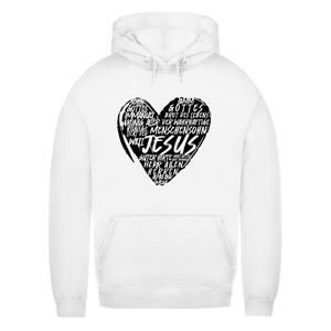 Damen Hoodie jesus guter hirte