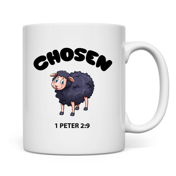 Tasse chosen schaf 1 peter 2:9