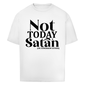 Oversize T-Shirt not today satan