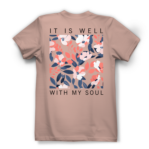 Damen Bio T-Shirt it is well with my soul