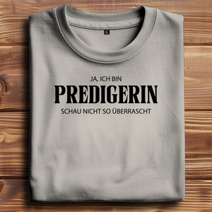 Oversize T-Shirt ja ich bin predigein