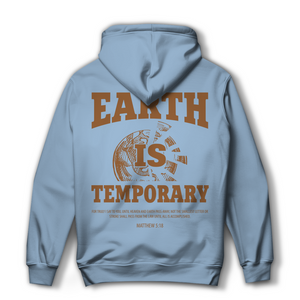 Damen Hoodie earth ist temporary matthew 5:18