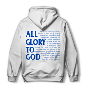 Damen Hoodie all glory to god