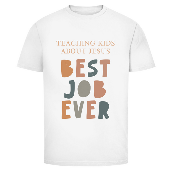 Herren T-Shirt teaching kids about jesus lehrer