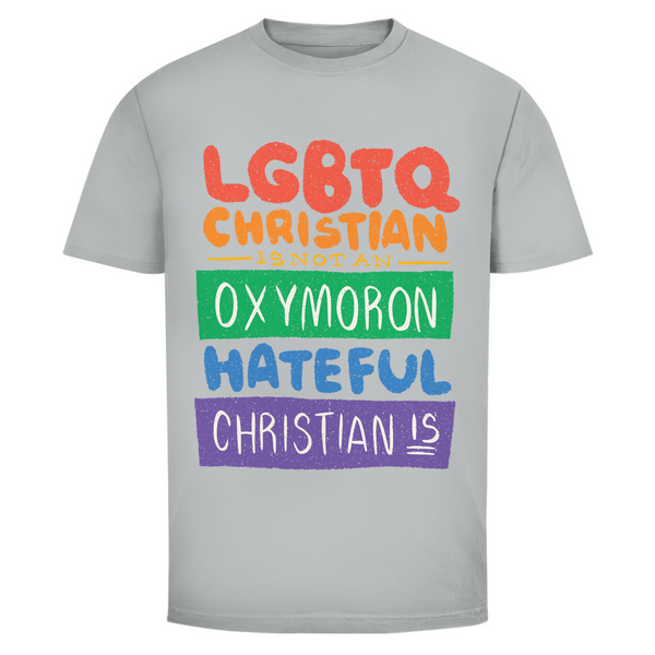 Herren T-Shirt lgbtq christian