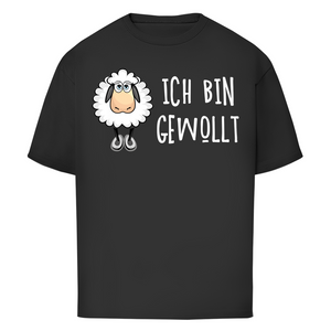 Oversize T-Shirt ich bin gewollt