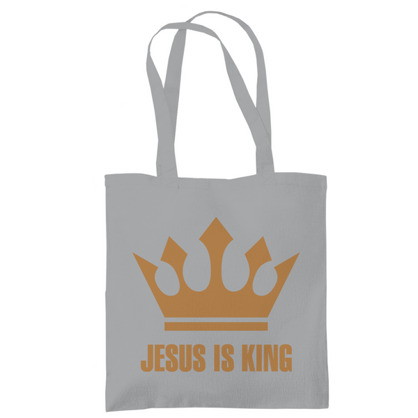 Tragetasche jesus is king krone