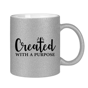 Glitzertasse created with a purpose