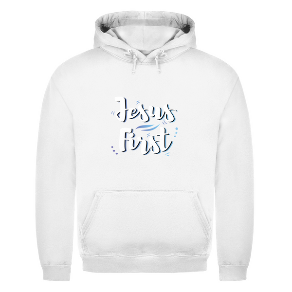 Herren Hoodie jesus first