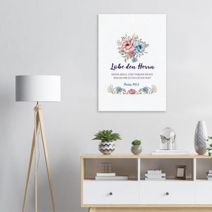 Lobe den Herrn Psalm 103,2 Leinwandbild