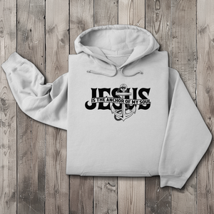 Herren Hoodie jesus the anchor of my soul