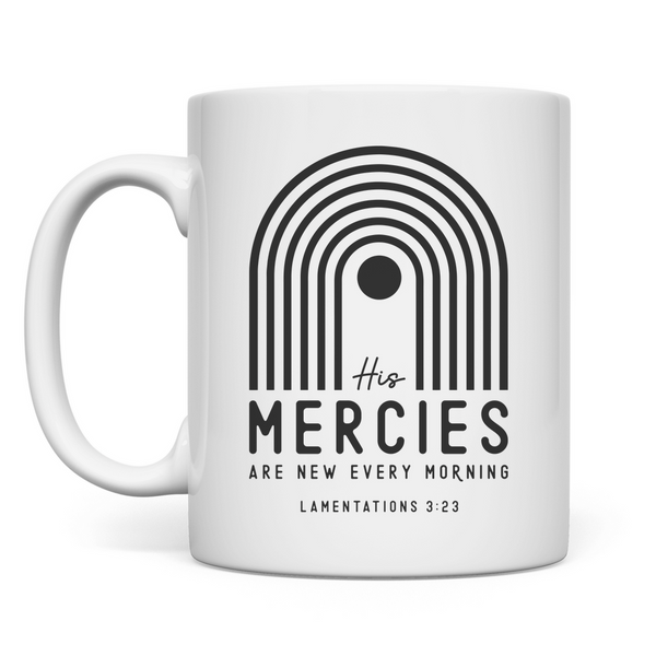 Tasse his mercies lamentations 3:23