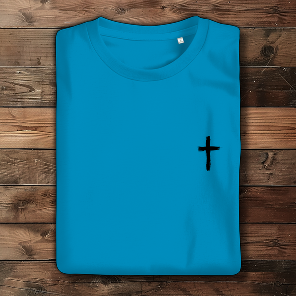 Damen Bio T-Shirt kreuz