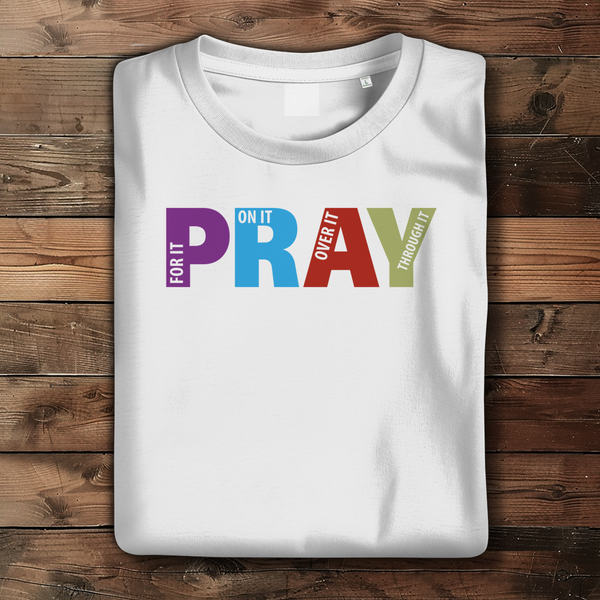 Damen Bio T-Shirt pray on it