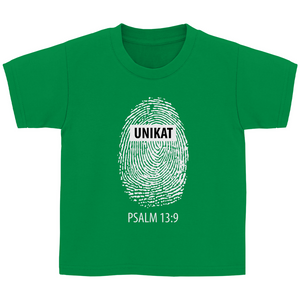 Kinder T-Shirt unikat psalm 13:9
