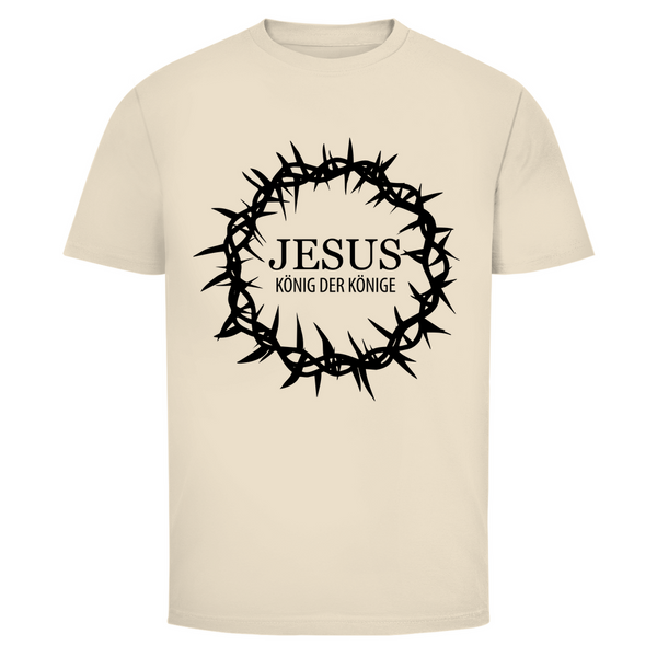 Herren T-Shirt jesus könig der könige dornenkrone