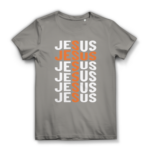 Damen Bio T-Shirt jesus kreuz