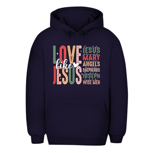 Unisex Oversize Hoodie love like jesus