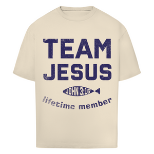 Oversize T-Shirt team jesus john 3:16