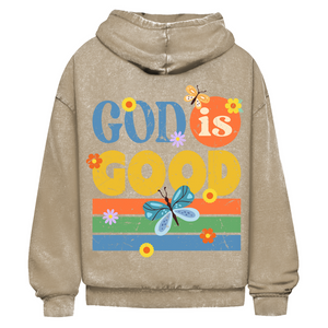 Oversize Washed Hoodie god is good