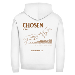 Herren Zipper Hoodie chosen by god 2 thessalonians 2:13