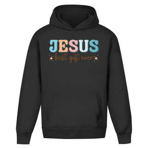 Oversize Hoodie Ohne Kordel jesus best gift ever