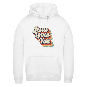 Damen Hoodie jesus loves you