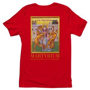 Damen T-Shirt martyrium ignatius von antiochien