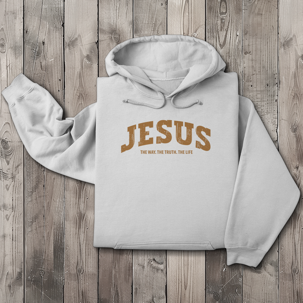 Herren Hoodie jesus the way the truth the life