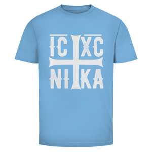 Herren T-Shirt ICXC NIKA orthodox griechisch