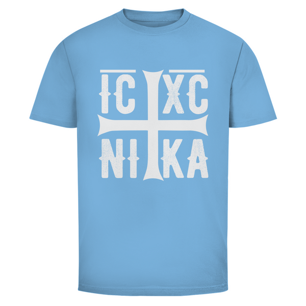 Herren T-Shirt ICXC NIKA orthodox griechisch